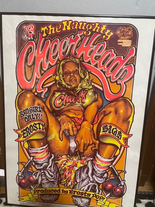 200枚限定 ロッキンジェリービーン サイン入り ポスター 額入り レア 希少