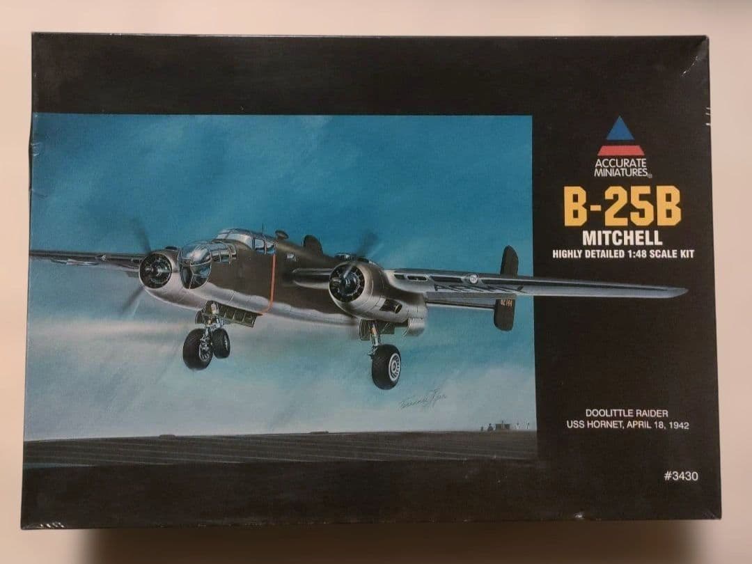 アキュレイトミニチュア 1/48 B-25B Mitchell アキュレイト 1/48 B-25B | JUNSANのミニチュア航空博物館