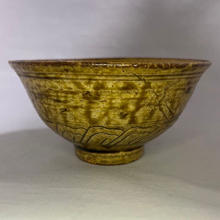 抹茶碗　茶道具　小豆島焼き　岡本雅仙