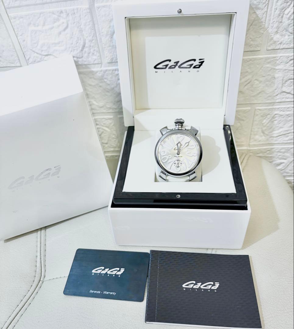 【値下げ！】ガガミラノ希少モデル　マヌアーレ48mm ヴィンテージS