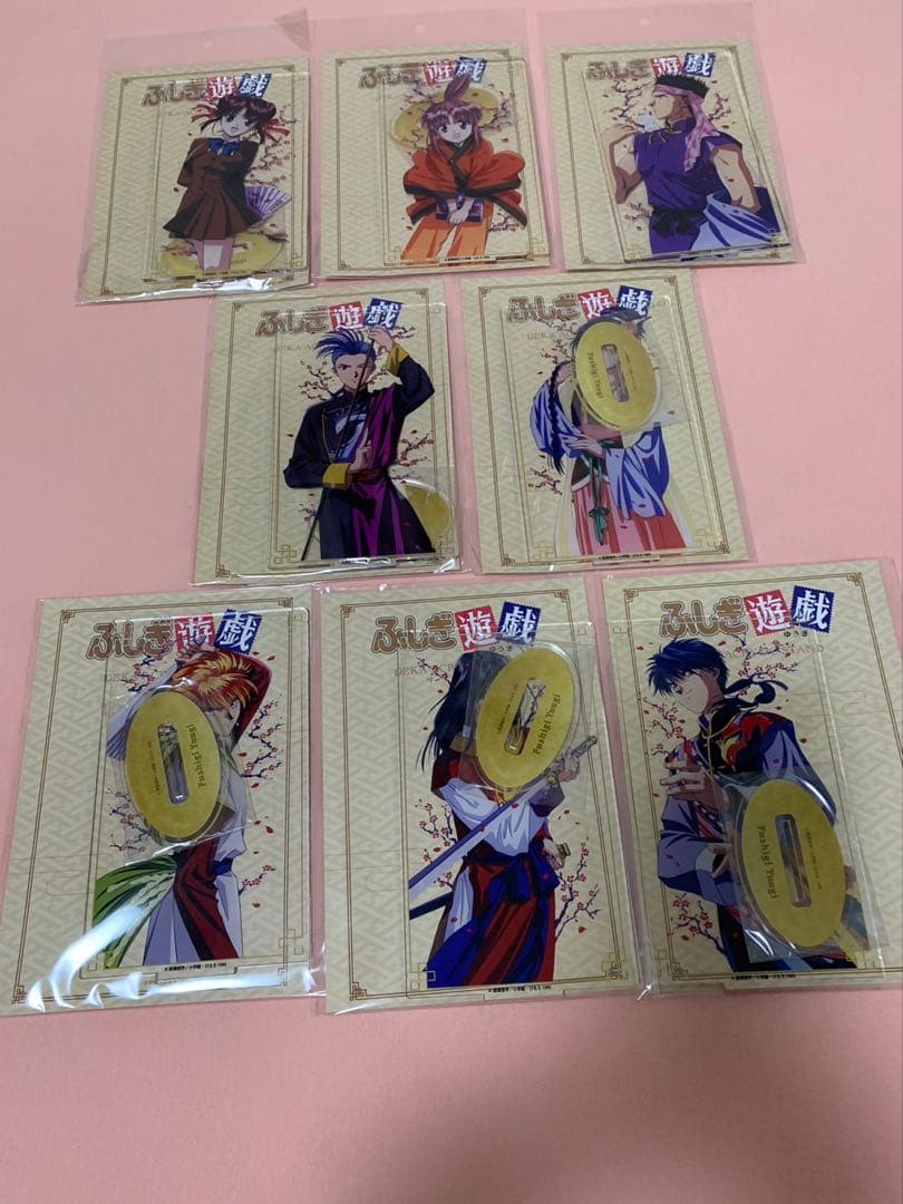 1セットのみふしぎ遊戯デカアクリルスタンド描き下ろし ver.全員セット