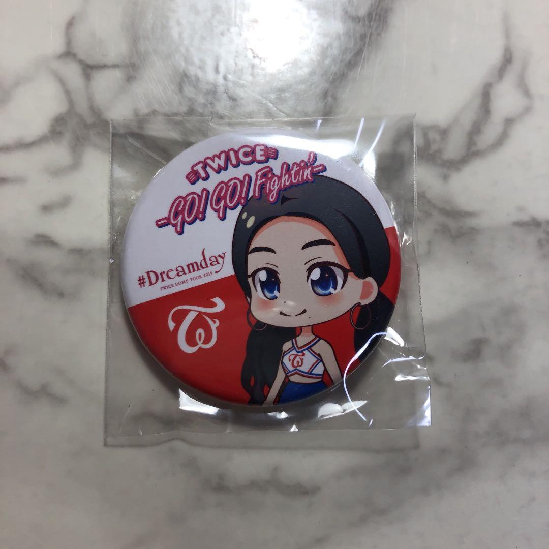 TWICE GOGO Fightin ジヒョ 缶バッジ 未開封