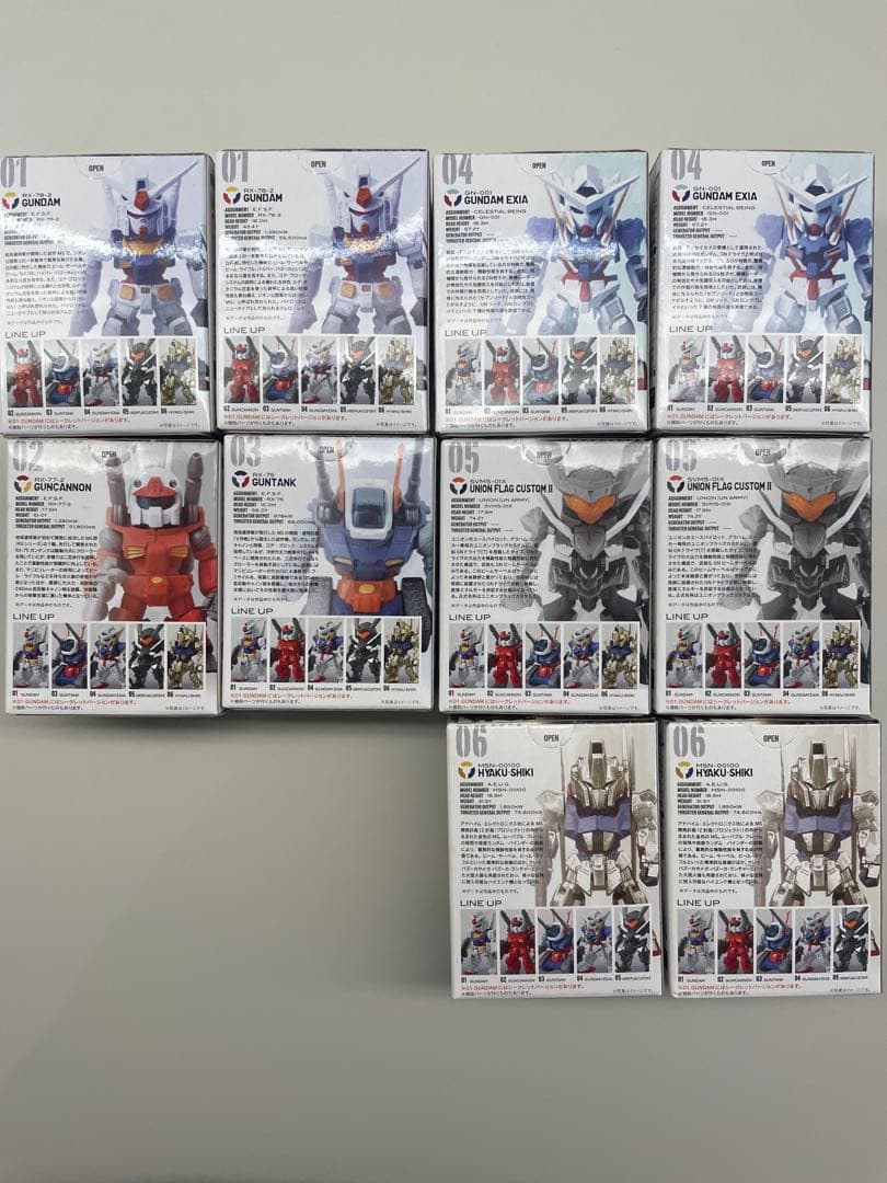 希少】未開封ガンダムコンバージ第一弾BOX