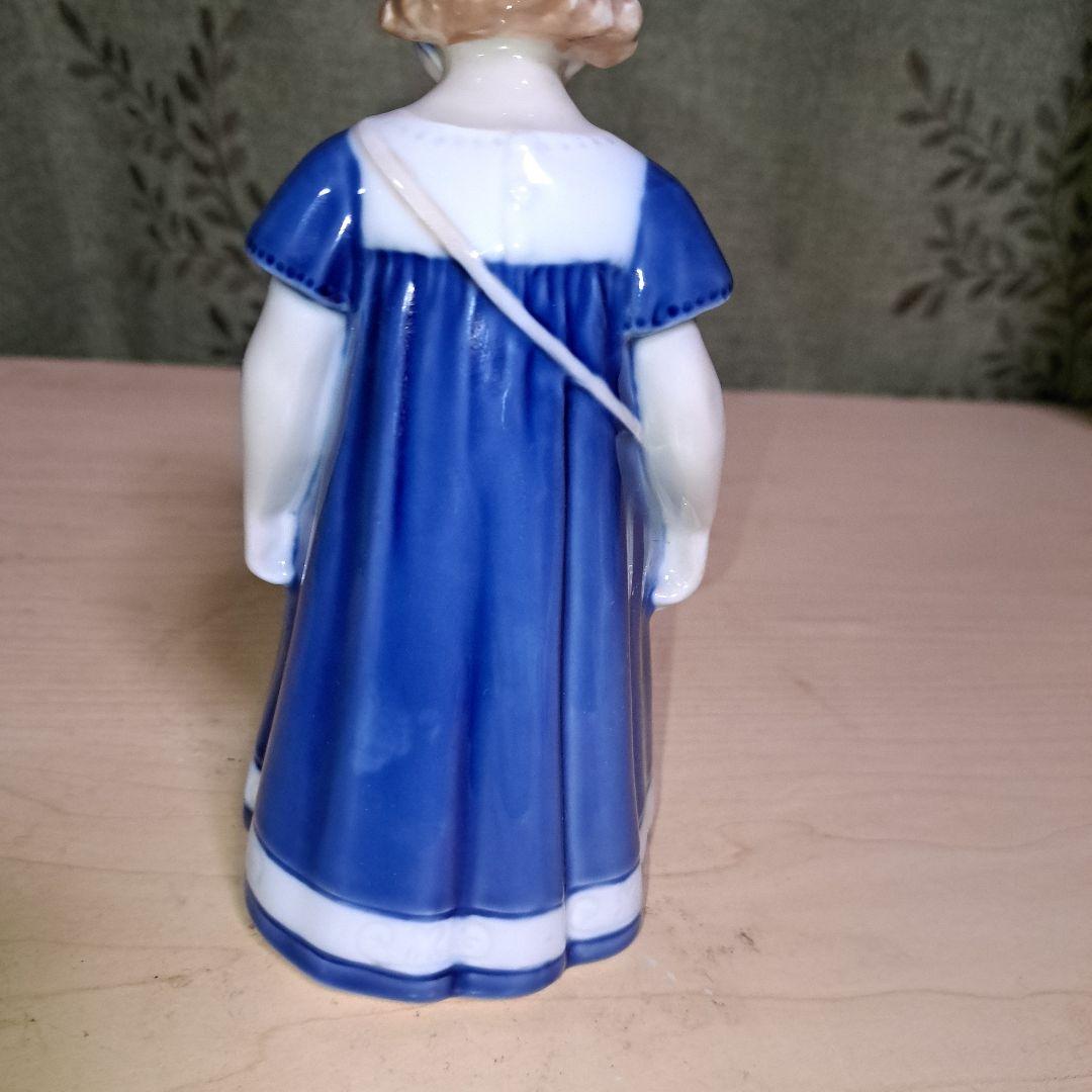 ロイヤルコペンハーゲン　フィギュア　少女　難あり