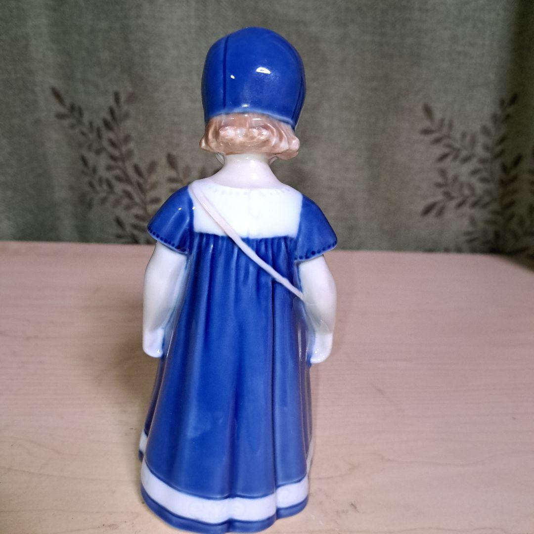 ロイヤルコペンハーゲン　フィギュア　少女　難あり