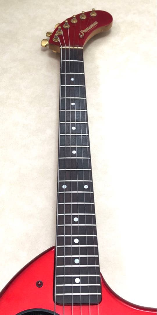 【美品】ZO-3C MRED アンプ内蔵ギター ディストーション切替SW付