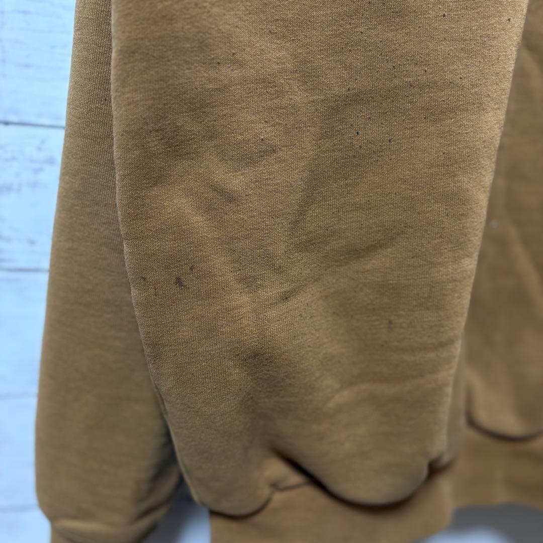 carhartt ジップアップパーカー S ブラウン キャメル