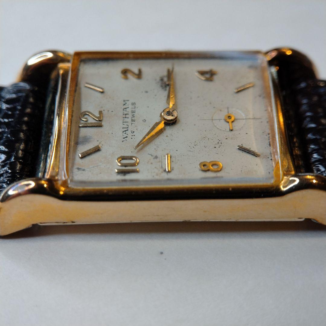 【1940s】WALTHAM スモセコ OH済 ヴィンテージ腕時計