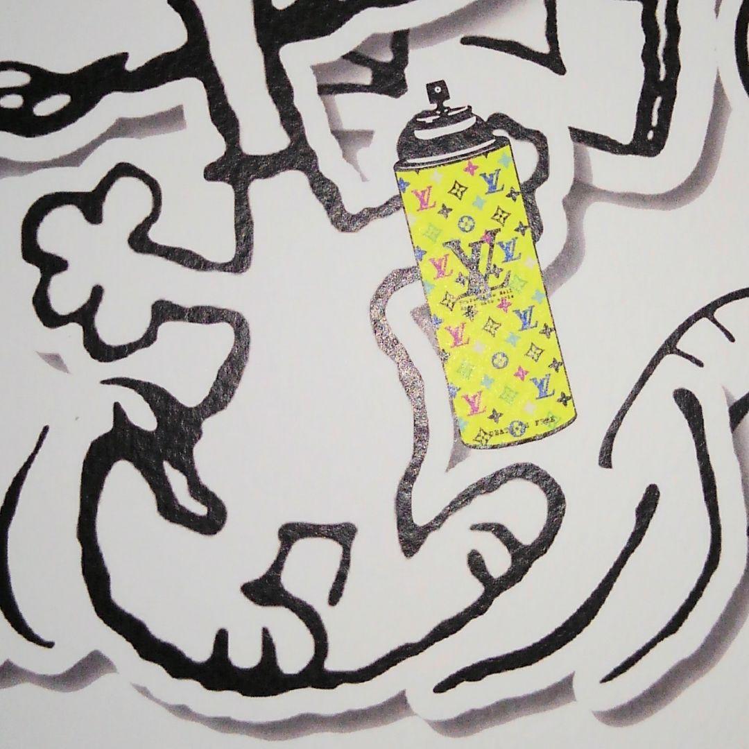 DEATH NYC スヌーピー ルイヴィトン アートポスター　極美品／未使用