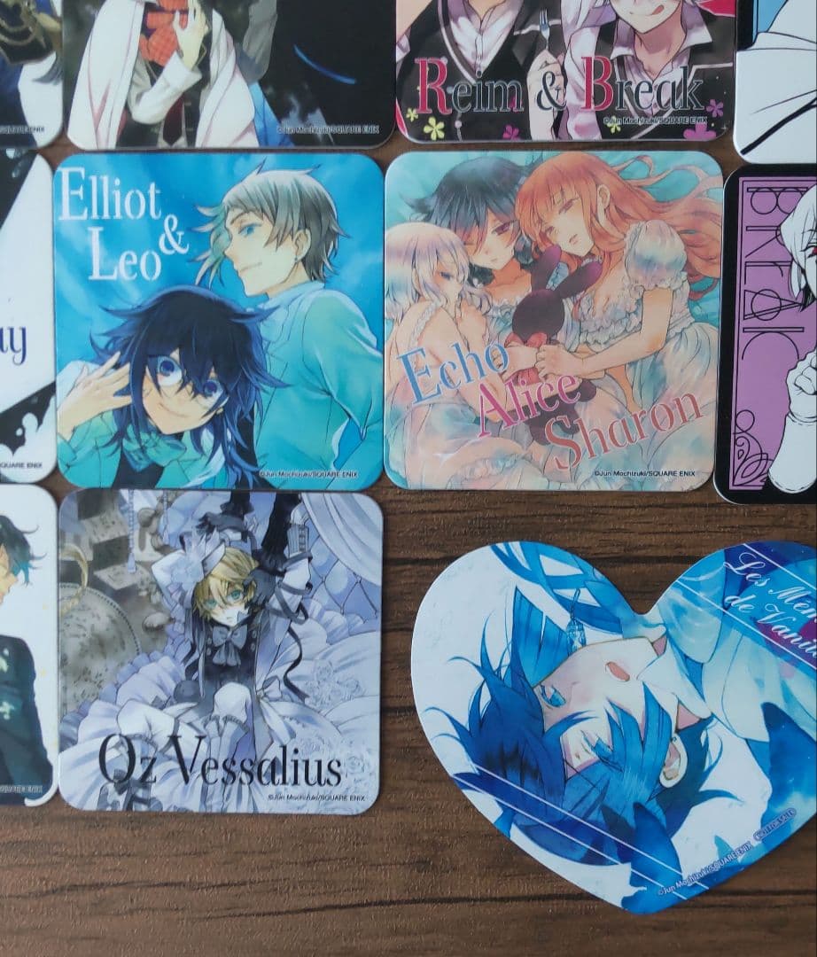 PandoraHearts コースター・イラストカードのまとめ売り