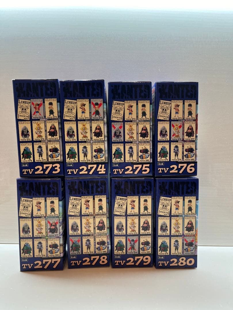 ワンピース ワールド コレクタブル フィギュア vol.34 全8種 未開封