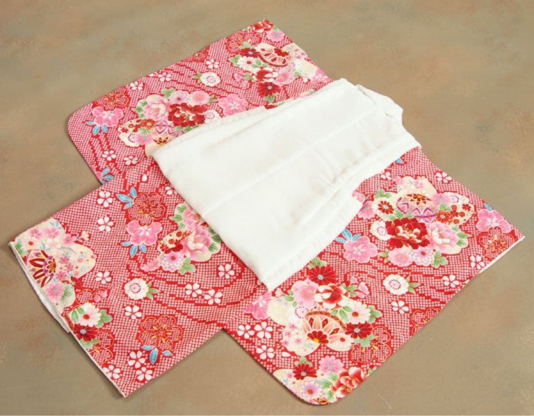 (中古品)七五三 着物 3歳 女の子 被布セット ひな祭り 販売 購入