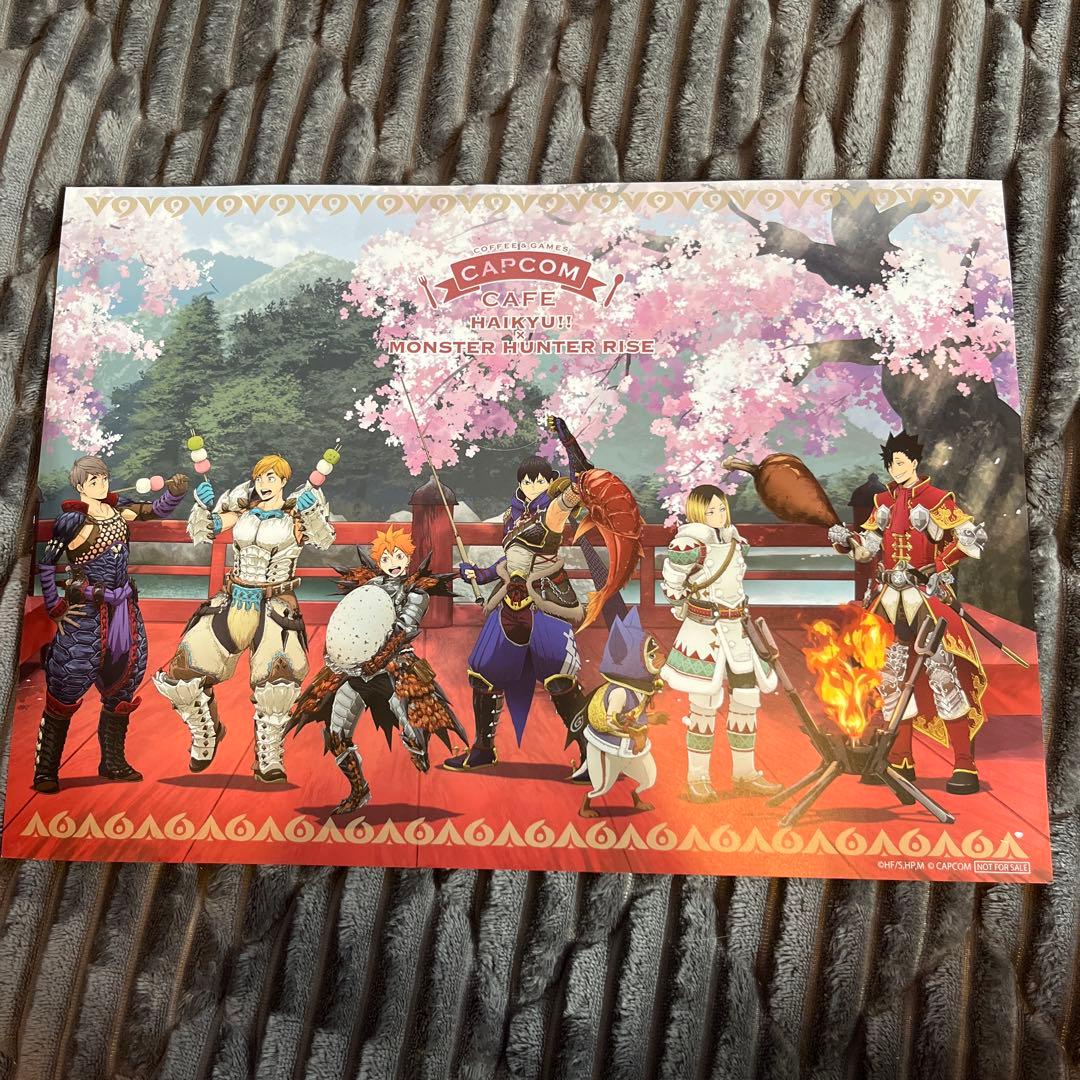 ハイキュー!! カプコンカフェ モンスターハンターライズコラボ