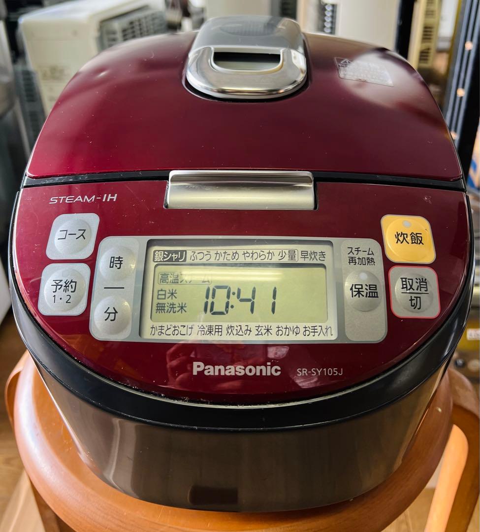 炊飯器 Panasonic SR-SY105J 1.0 L ✨2017年製✨2803番 パナソニック✨