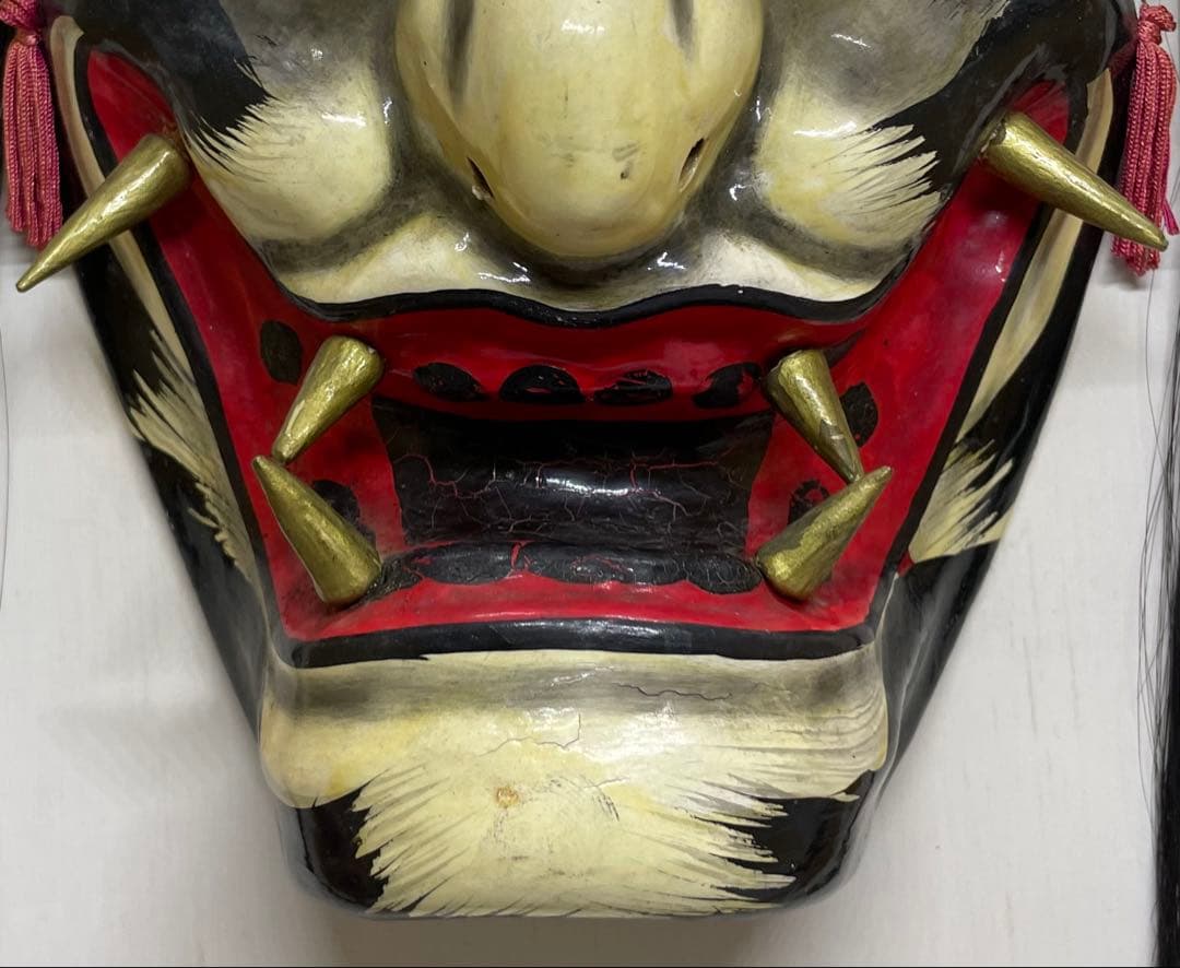 石見神楽面 石見神楽 石州和紙 魔除け 家内安全 商売繁盛 Lw7613