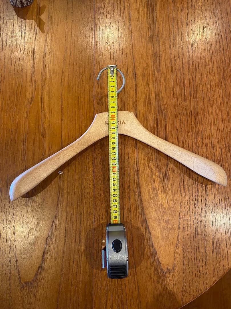 天然木ハンガー 木製ハンガー 25本