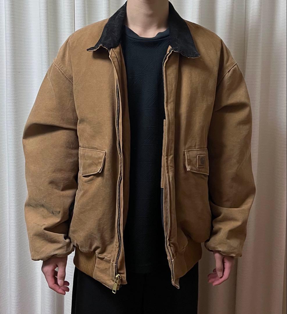 Carhartt ボンバージャケット サンタフェジャケット J165 ブラウン