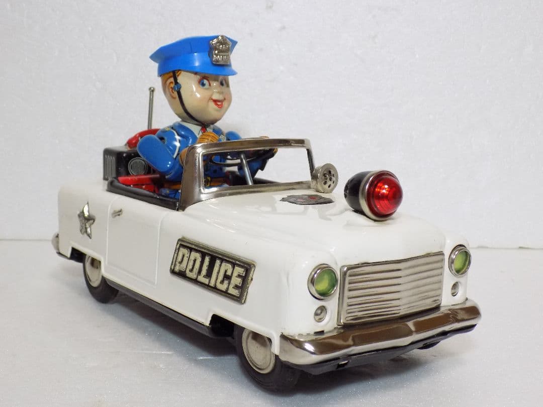 野村トーイ•新工社？ダブルネーム 電動 MYSTERY•POLIS.CAR動作品