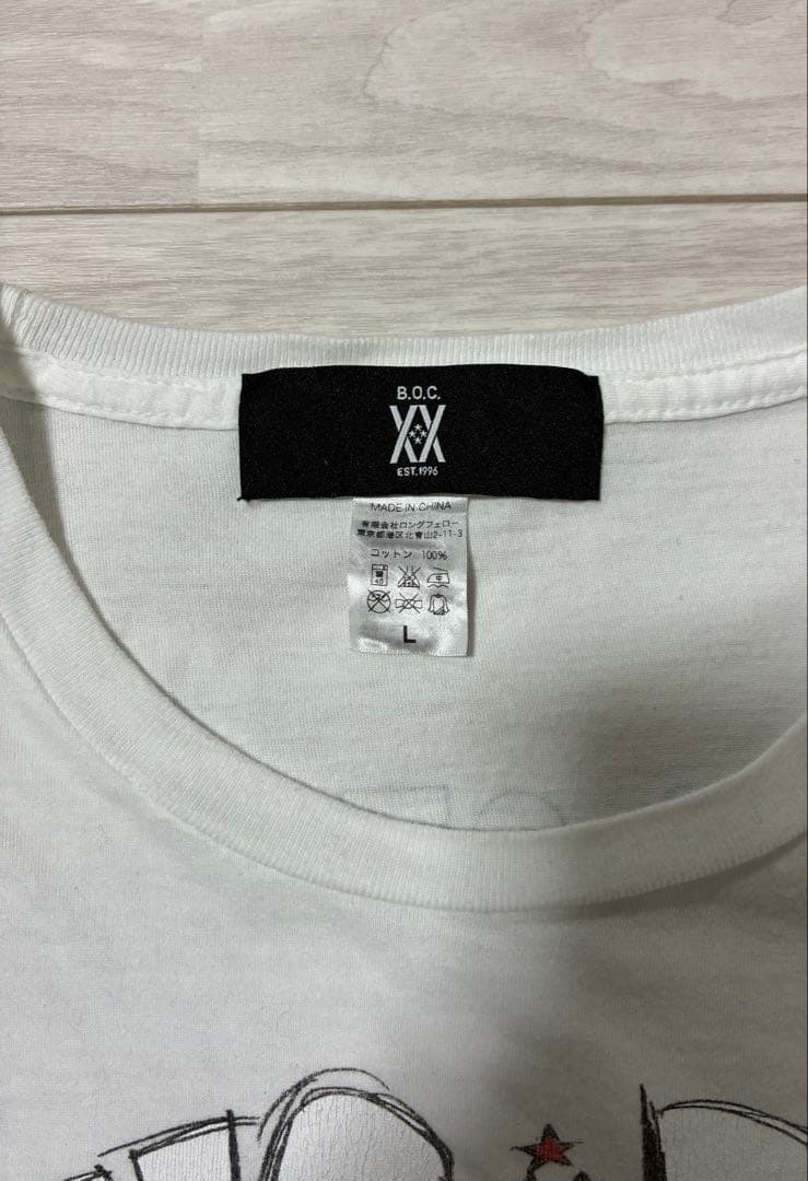 バンプオブチキン　リビングデッド　Tシャツ ホワイト　Lサイズ