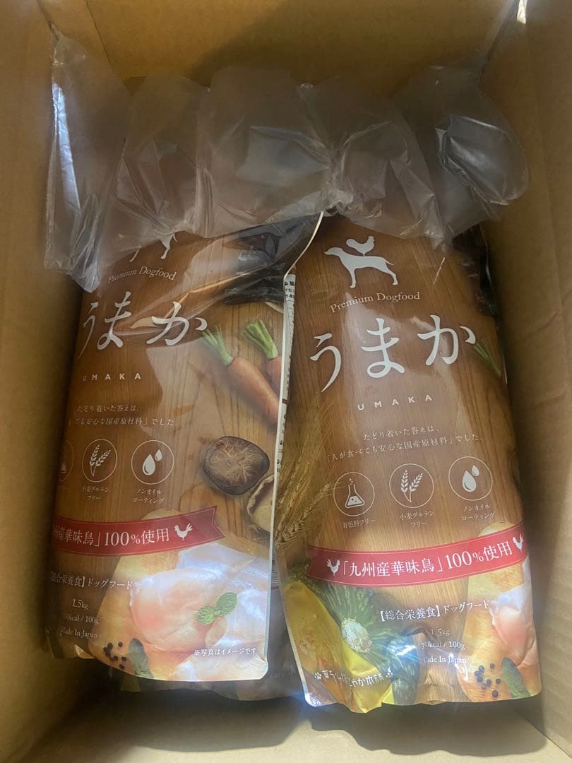 うまかドッグフードUMAKA 8袋