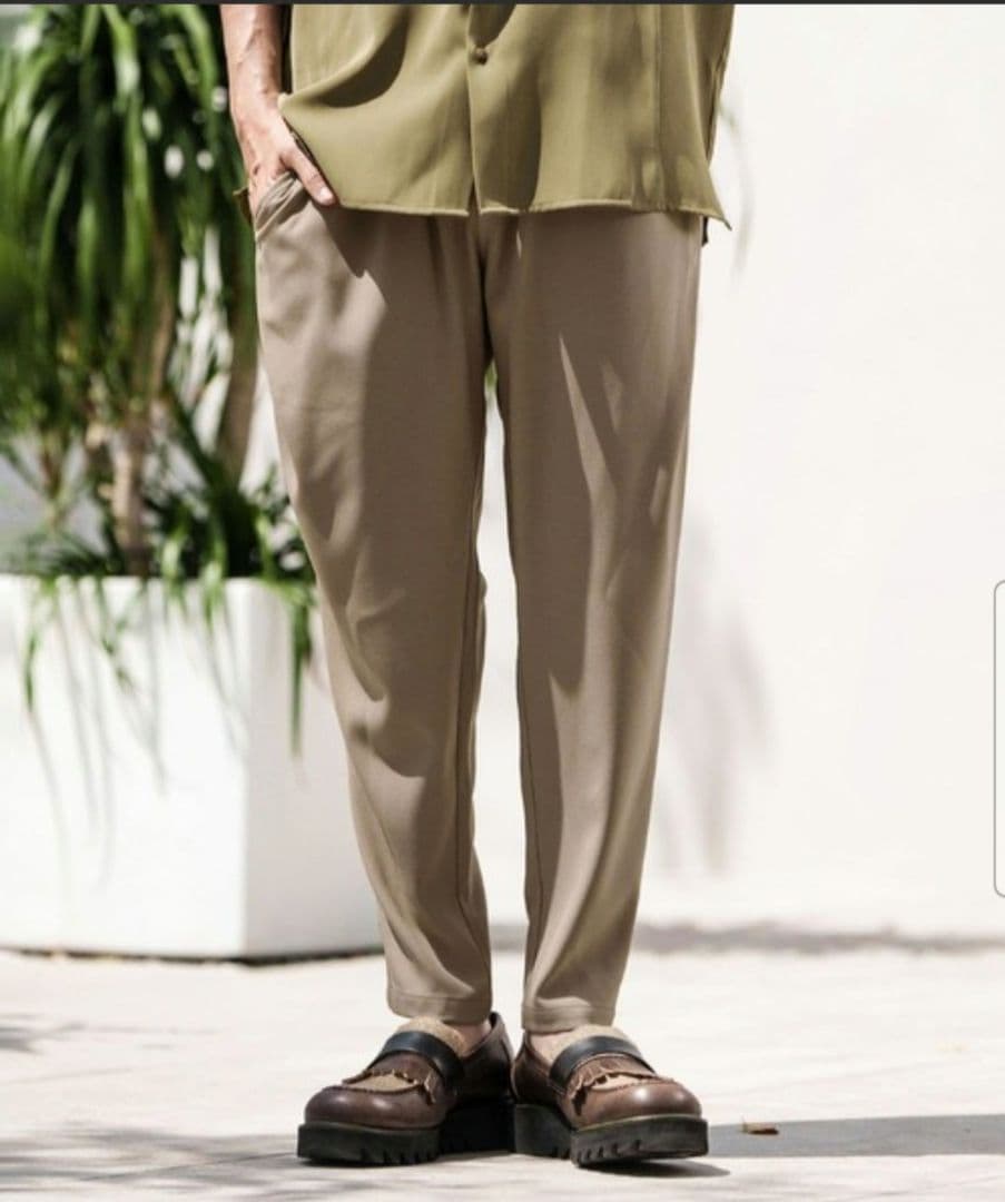 THR様 CAMBIO サルエルテーパードパンツ