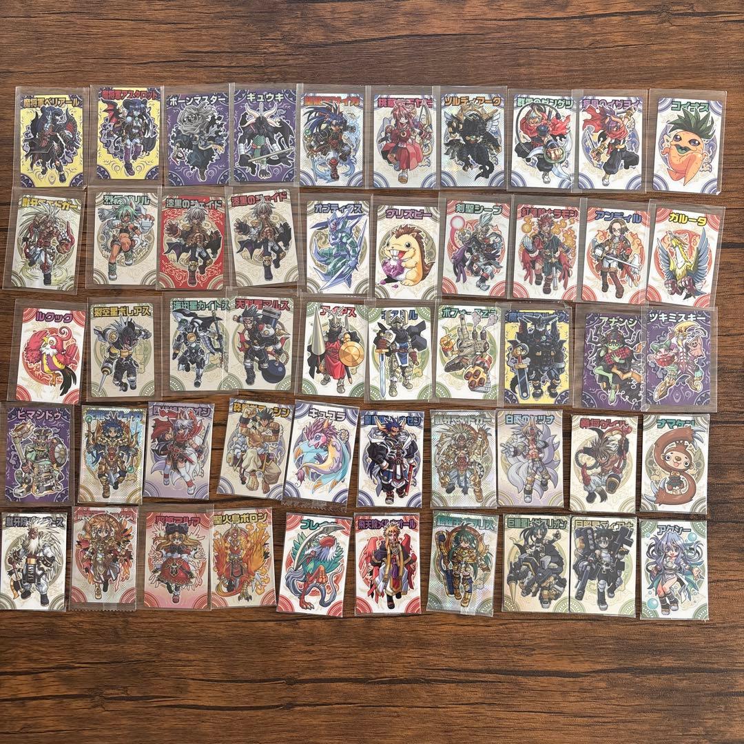 森羅万象チョコカード　350枚　まとめ売り　開封済みあり