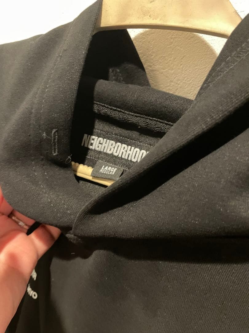 NEIGHBORHOOD. ブラックパーカー サイズL