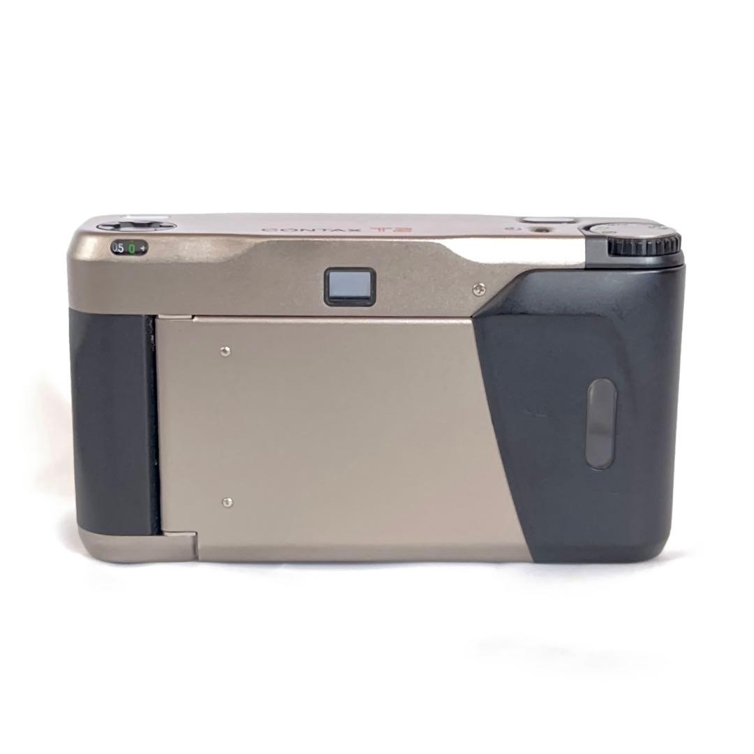 CONTAX T2 ジャンク コンパクトフィルムカメラ シルバー コンタックス