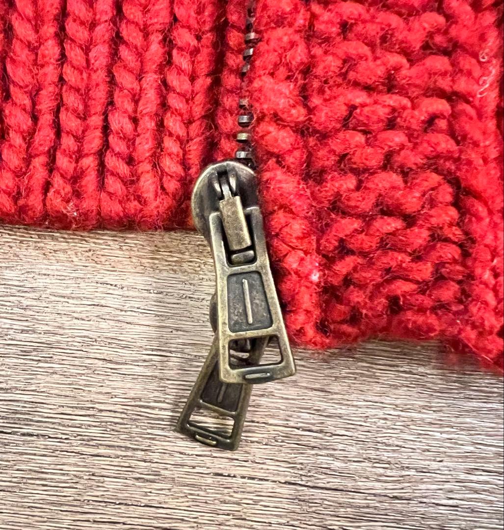 ナンバーナイン08awチェック柄カウチンセーター