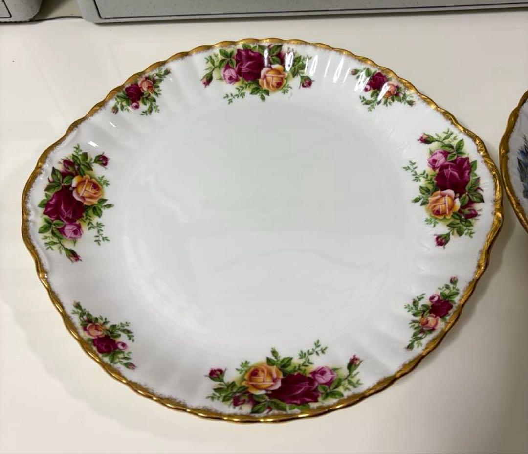 ビンテージ❤︎ロイヤルアルバート❤︎オールドカントリーローズ❤︎赤