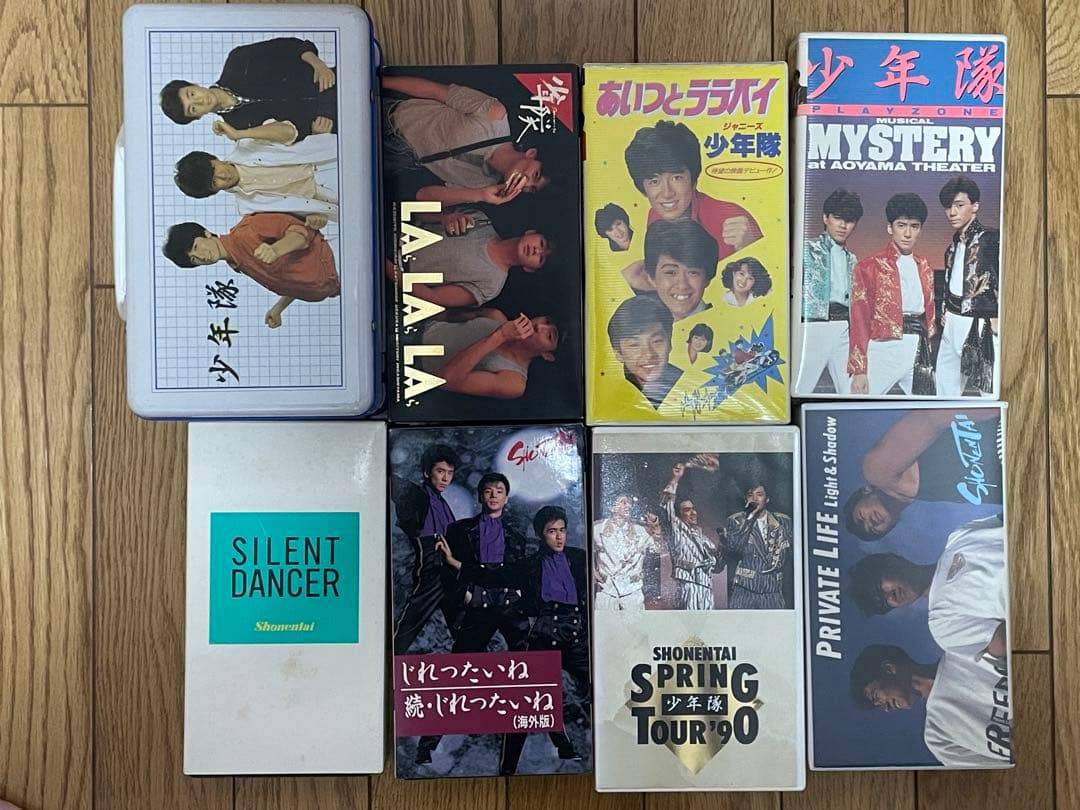 少年隊 LP EP CD VHS カセット まとめ売り 少年隊 LP EP CD VHS カセット