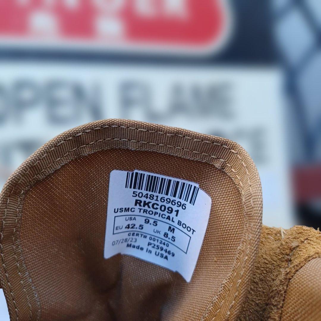 ✨送料無料　海兵隊　TROPICAL BOOT 9.5M