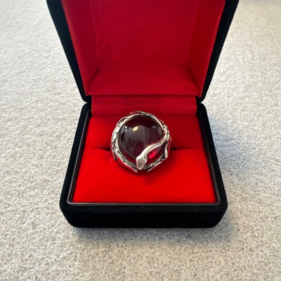 ミュージシャン Vamprose THE APPLE - SILVER - hyde デザインリング