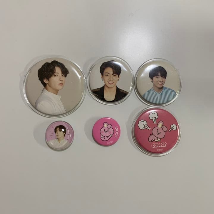 bts ジョングク 缶バッジマグネットまとめ売り