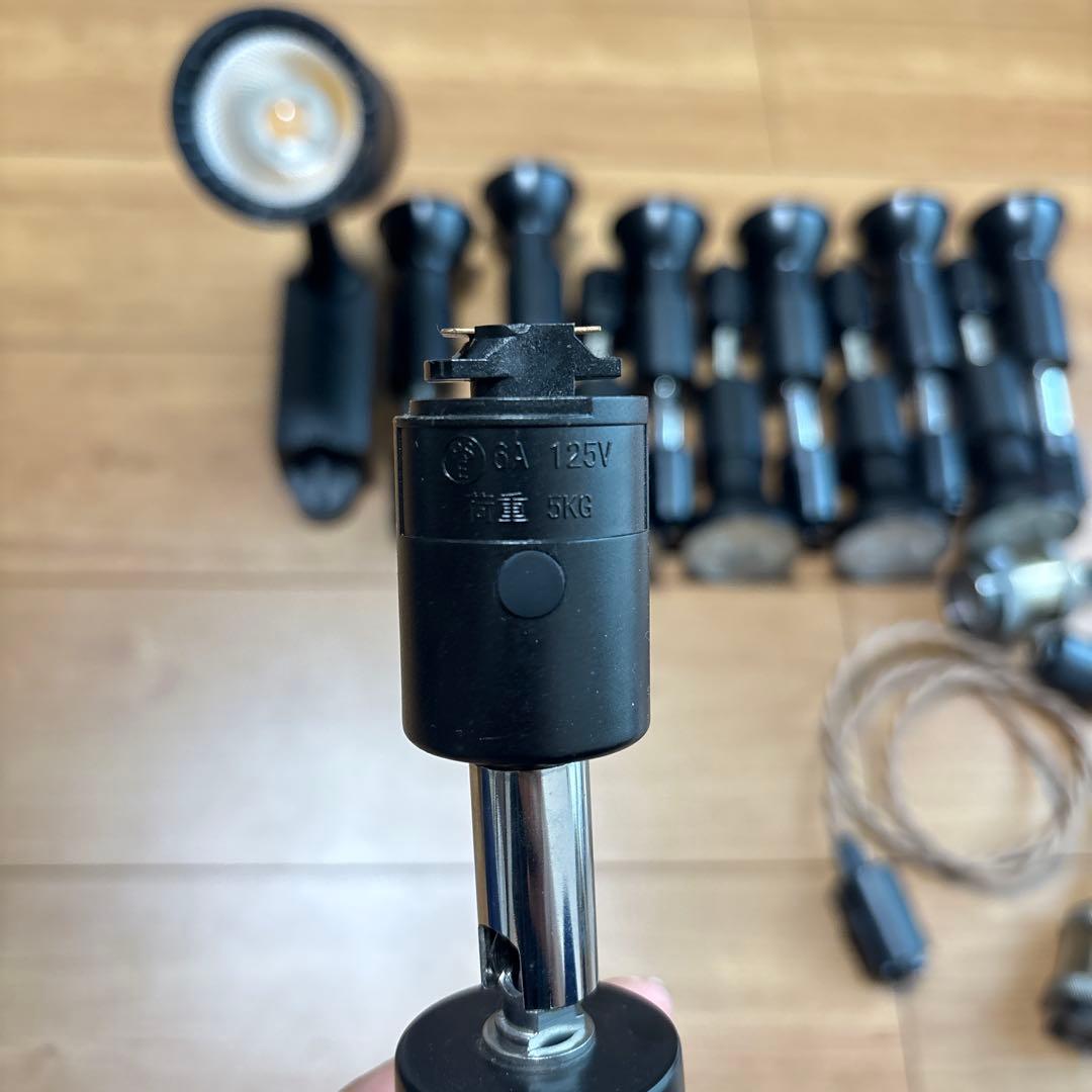 ダクトレール用 LEDスポットライト 14点セット ST-RL18W 電球