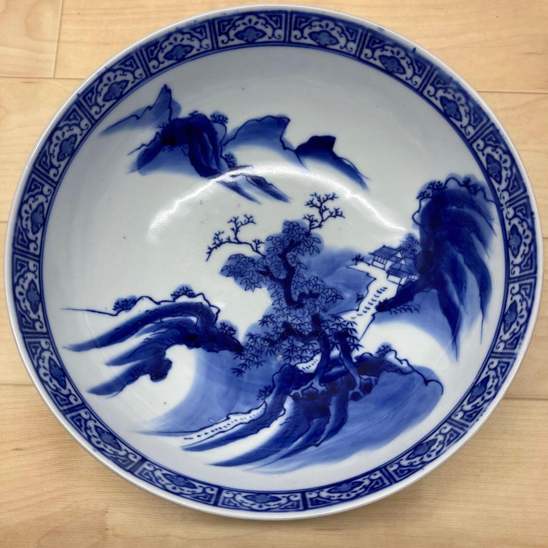 古伊万里 骨董 大皿 皿 深皿 伊万里焼 2枚セット - メルカリ