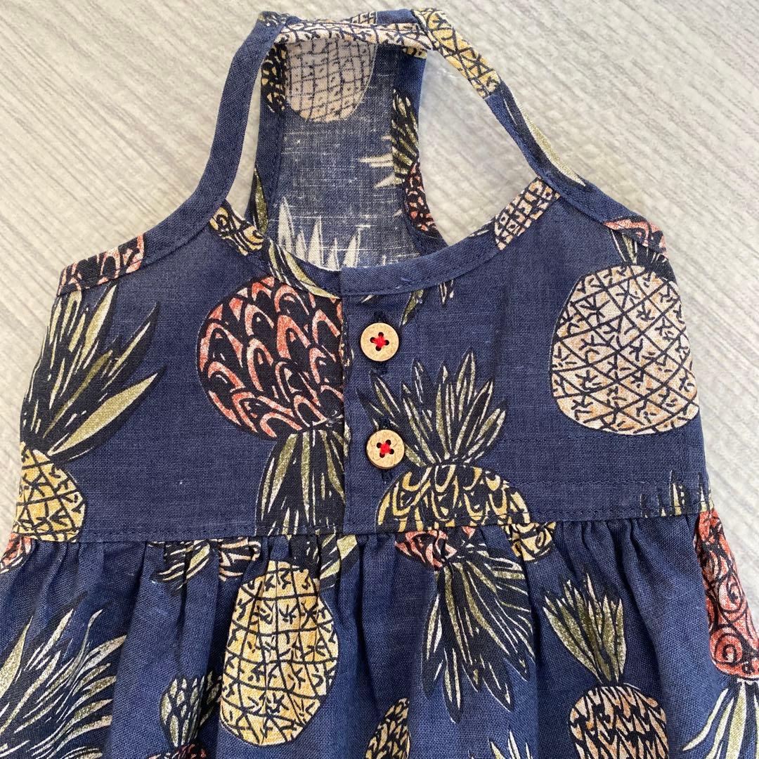 アトリエgg︎パイナップルキャミワンピース(19ハーフ)ネイビー