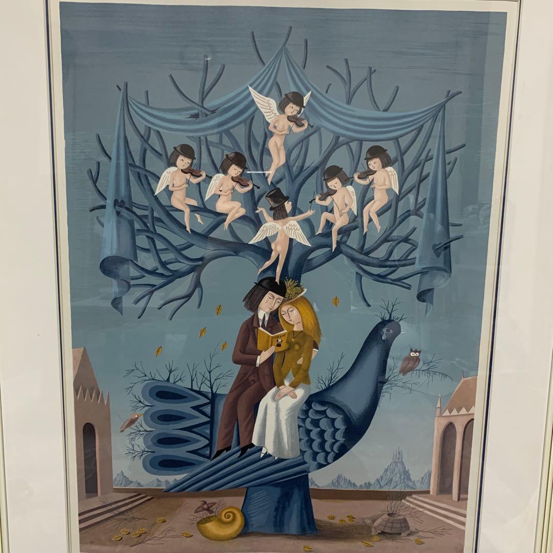 恋人たち リトグラフ 108/600 1985年発行 C99266994 - 版画