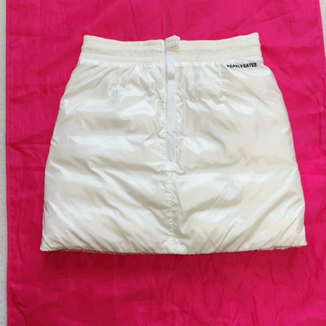 パーリーゲイツ　セットアップ　ダウン　ベスト　スカート　スター　リバーシブル