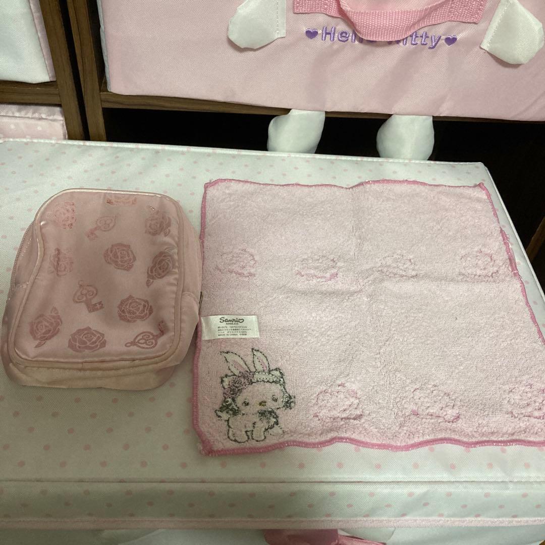 チャーミーキティ（うさみみ）　ポーチ　ハンカチ
