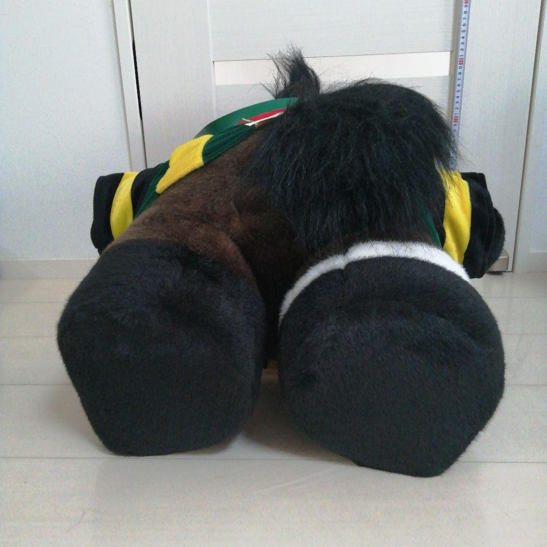 【特大】ジャングルポケットぬいぐるみ　2001年日本ダービー馬