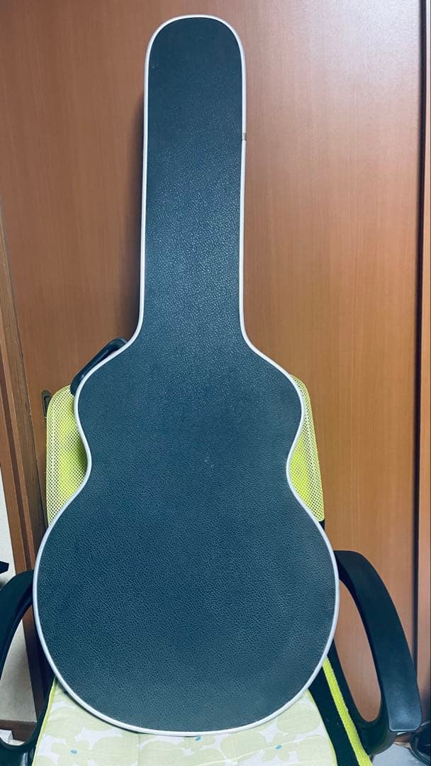 ワインレッド セミアコースティックギター ハードケース付