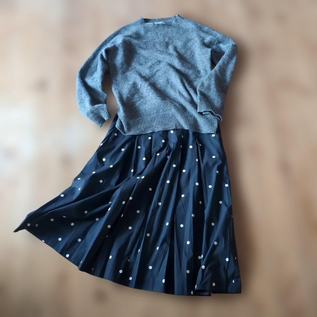 マーガレットハウエル　ドットスカート MHL