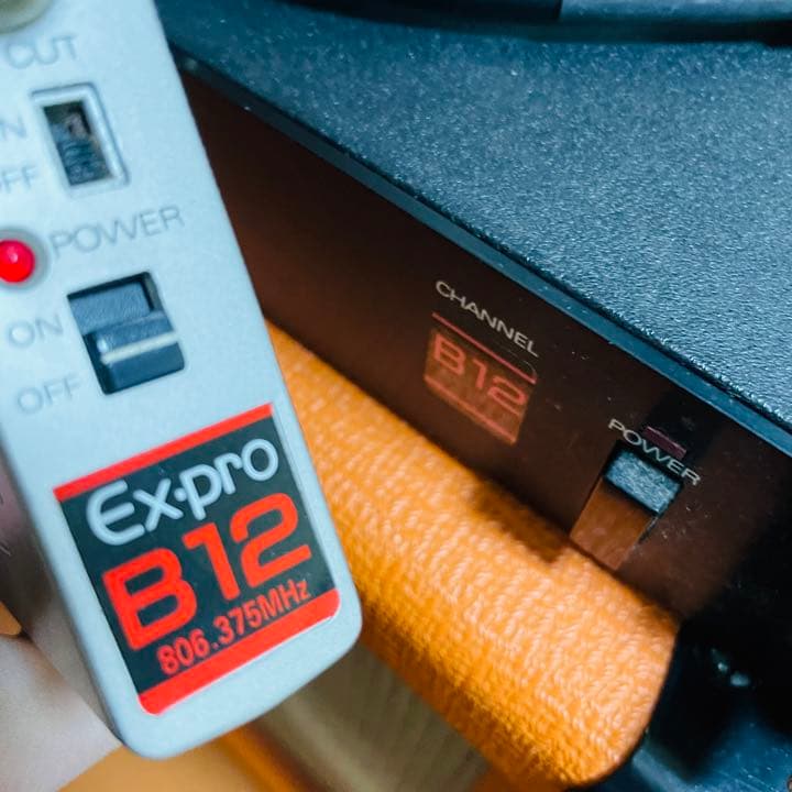 Ex-pro ワイヤレス B12 ギター ベース 送信機 受信機