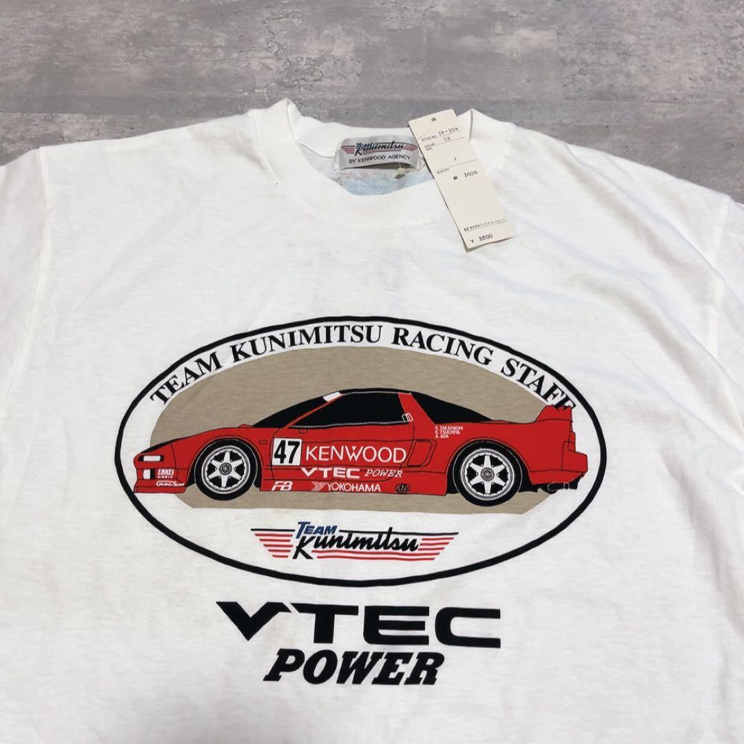 タグ付き未使用 サイン入り チーム国光 94年当時物 高橋国光 Tシャツ L