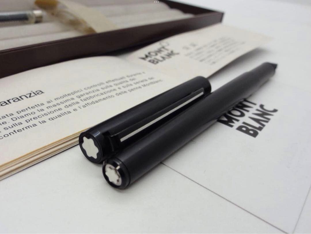 モンブラン 社史上最初で最後の☆ブラックロードナイト鉱加工No1124