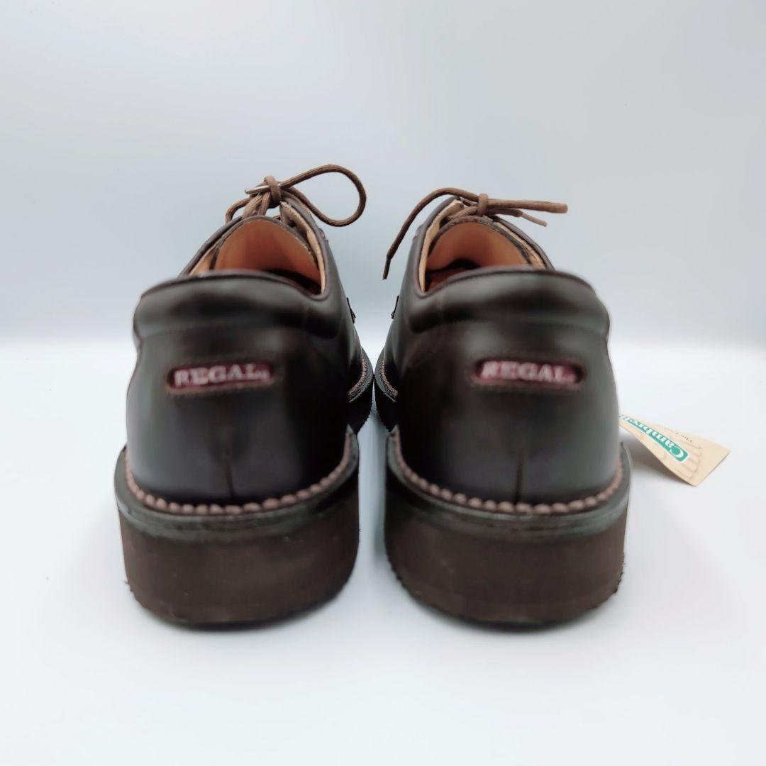 【新品】リーガルウォーカー　Vibram　革靴　ブラウン　26 　幅広　軽量