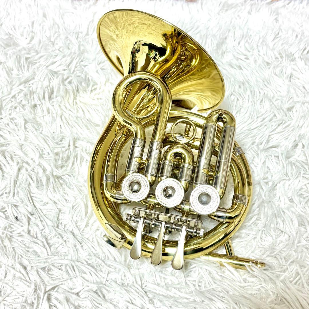 ✨美品✨ J.Michael ポケットホルン PFH-500 ジェイマイケル　金