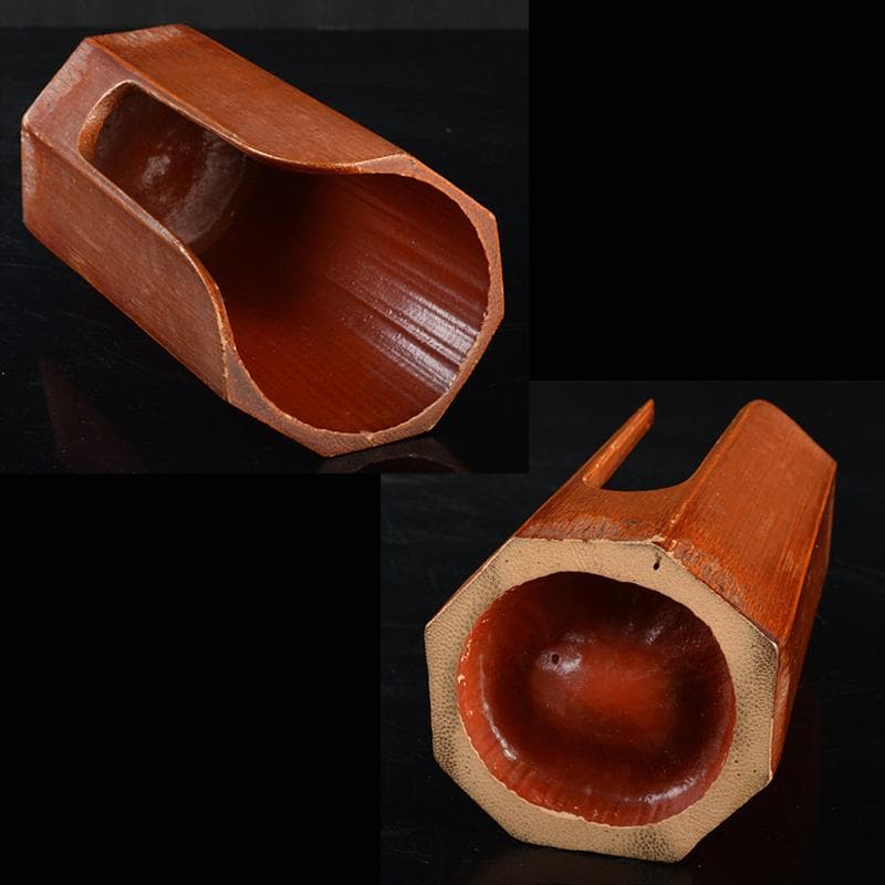 蓮月焼 太田垣蓮月作 白磁 刻和歌文 煎茶碗 四客 古