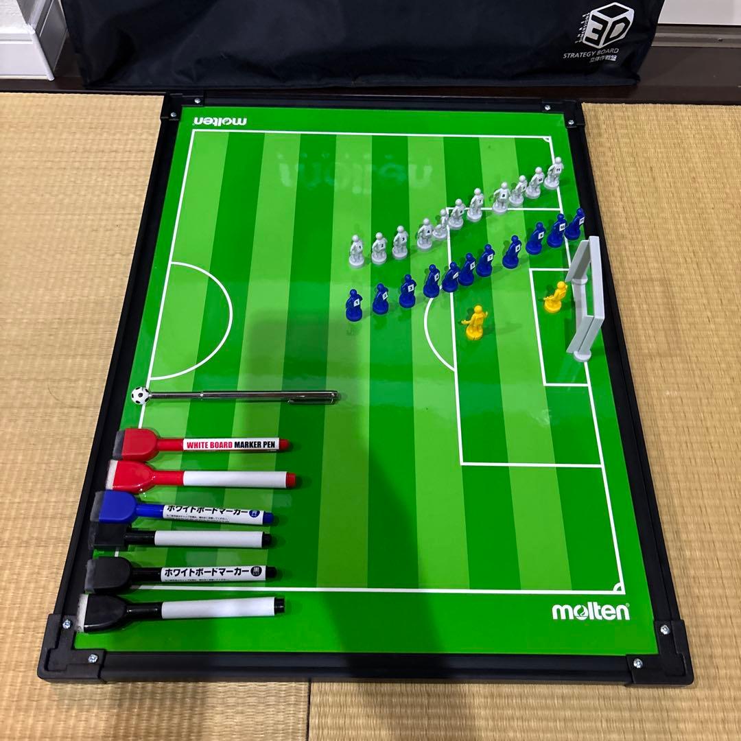 廃盤品】Molten サッカー用 3D立体作戦盤SF0080 立体付属品完備 - メルカリ